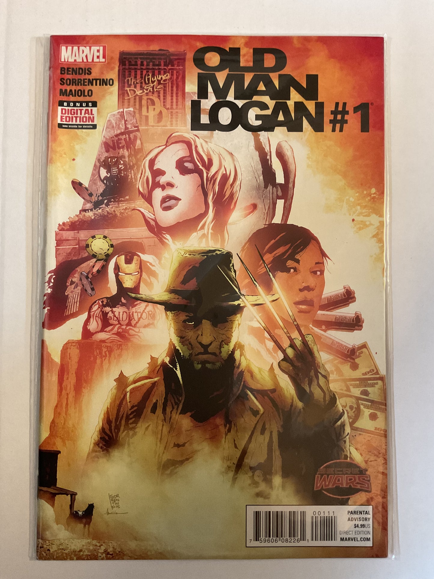 Old Man Logan #1 2015 Marvel Comics Secret Wars