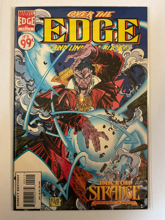 Over The Edge #2 1995 Marvel Comics