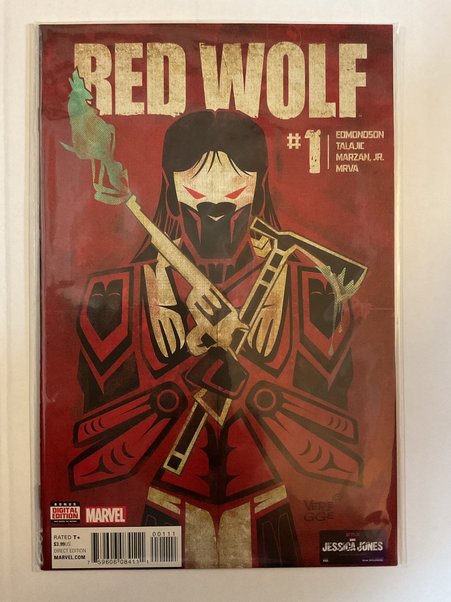 Red Wolf #1 2016 Marvel Comics