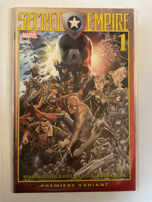 Secret Empire #1 2017 Marvel Comics Premiere Variant