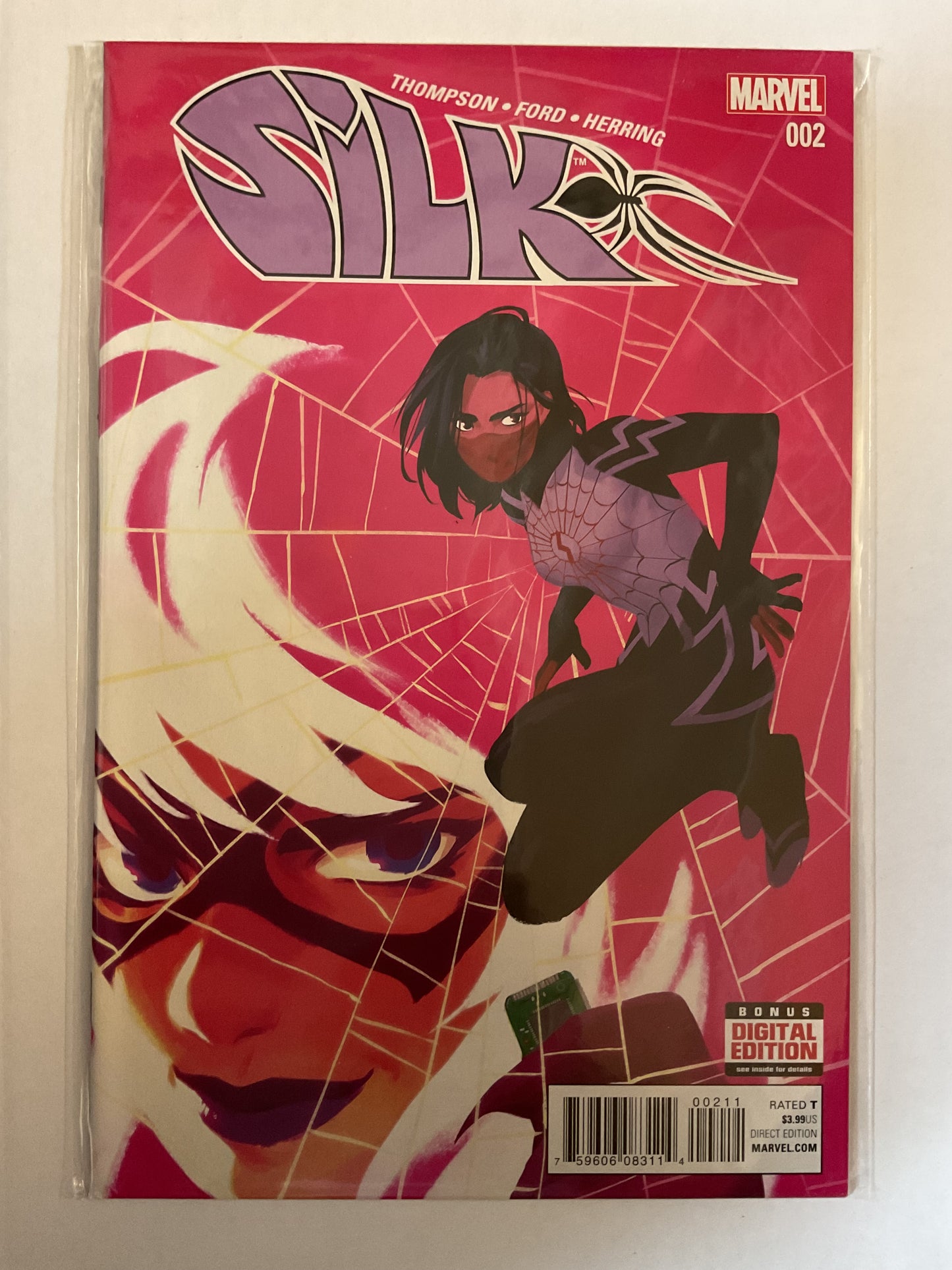 Silk #2 2016 Marvel Comics 1st Full Appearance Of Spectro