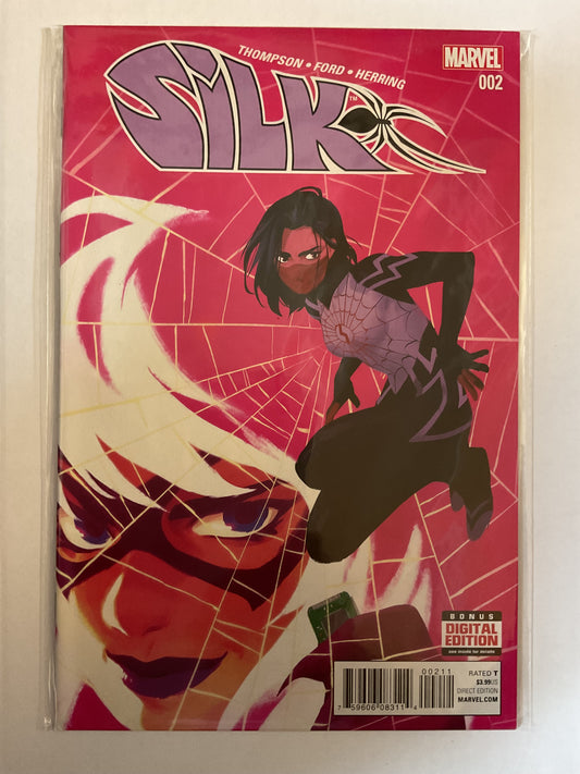 Silk #2 2016 Marvel Comics 1st Full Appearance Of Spectro