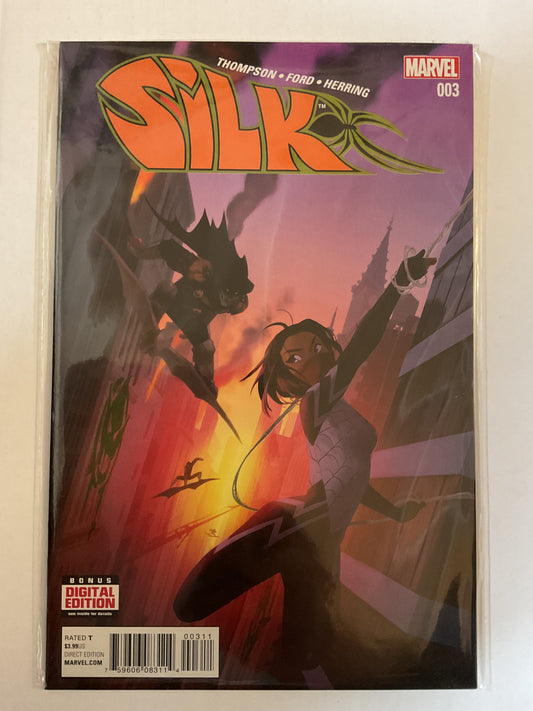 Silk #3 2016 Marvel Comics