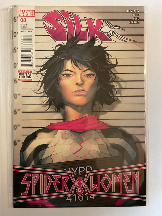 Silk #8 2016 Marvel Comics Spider-Woman