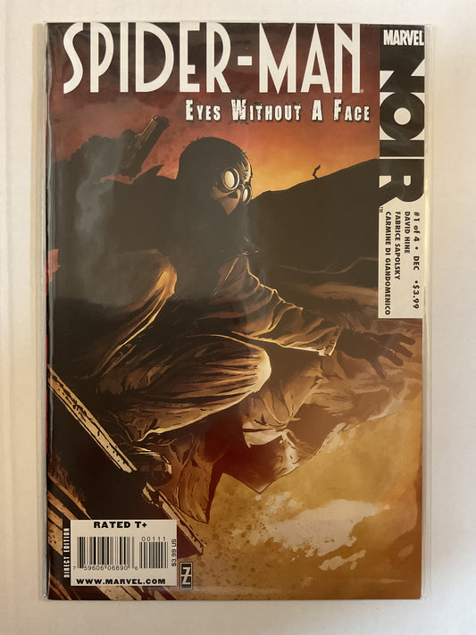 Spider-Man Noir Eyes Without A Face #1 2009 Marvel Comics