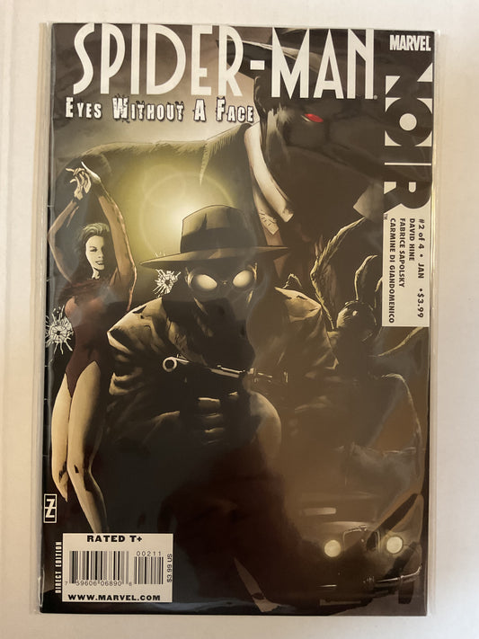 Spider-Man Noir Eyes Without A Face #2 2009 Marvel Comics