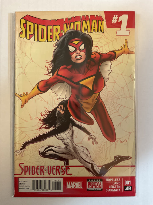Spider-Woman #1 2014 Marvel Comics Spider-Verse