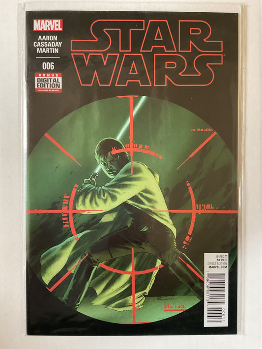 Star Wars #6 2015 Marvel Comics 1st Full Appearance Of Sana Starros