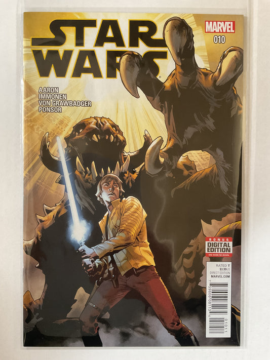 Star Wars #10 2015 Marvel Comics 1st Appearance Of Gamemaster