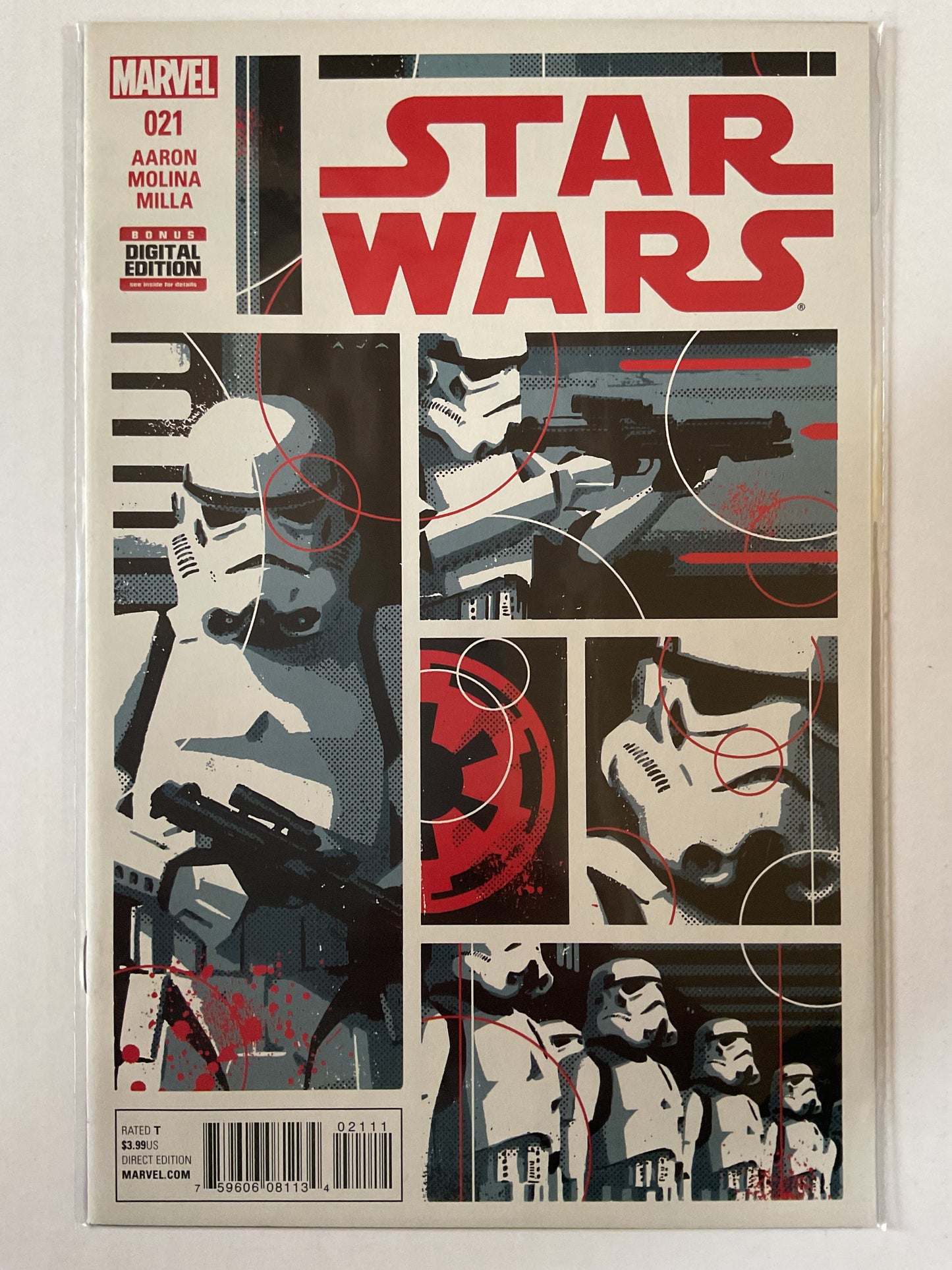 Star Wars #21 Marvel Comics 1st Full Appearance Of SCAR Squadron