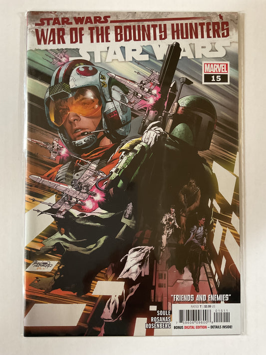 Star Wars #15 2021 Marvel Comics War Of The Bounty Hunters