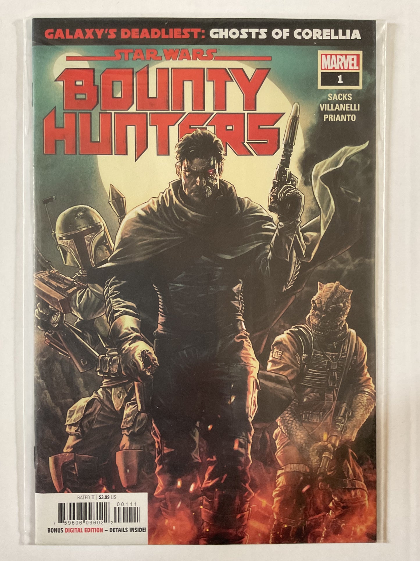 Star Wars Bounty Hunters #1 Marvel Comics 1st Appearance Of Nakano Lash