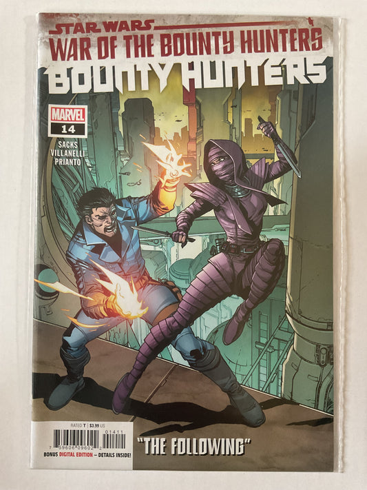 Star Wars Bounty Hunters #14 2021 Marvel Comics War Of The Bounty Hunters