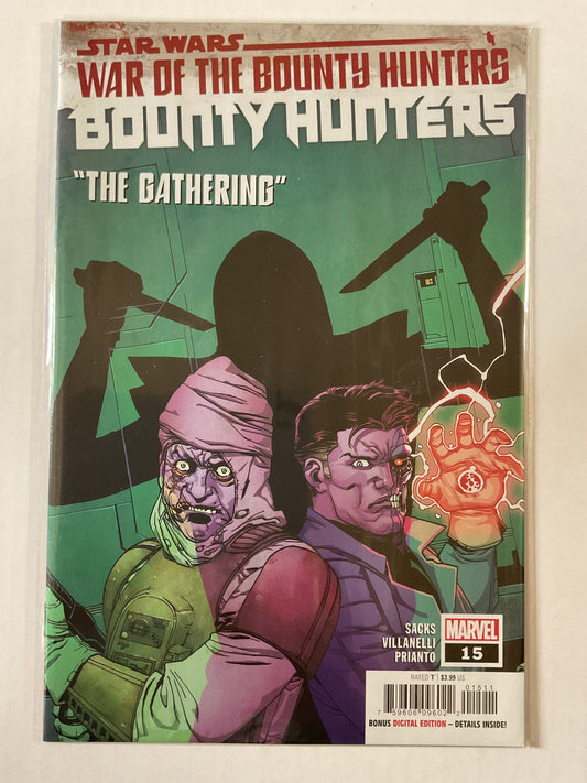 Star Wars Bounty Hunters #15 2021 Marvel Comics War Of The Bounty Hunters