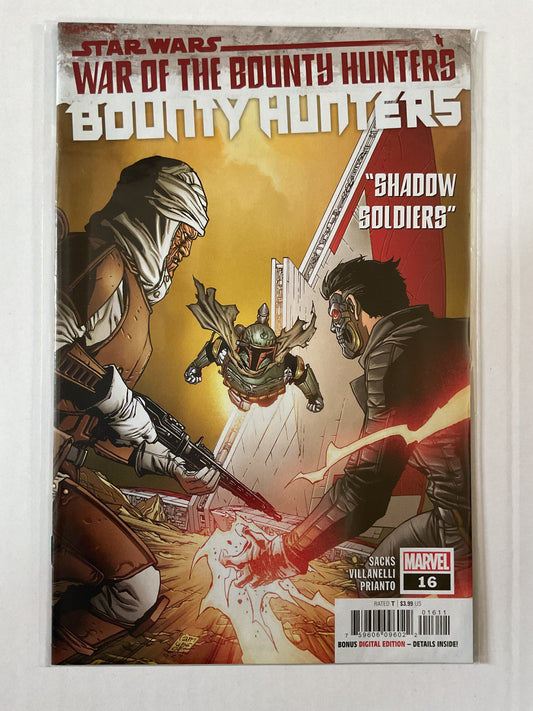 Star Wars Bounty Hunters #16 2021 Marvel Comic War Of The Bounty Hunters