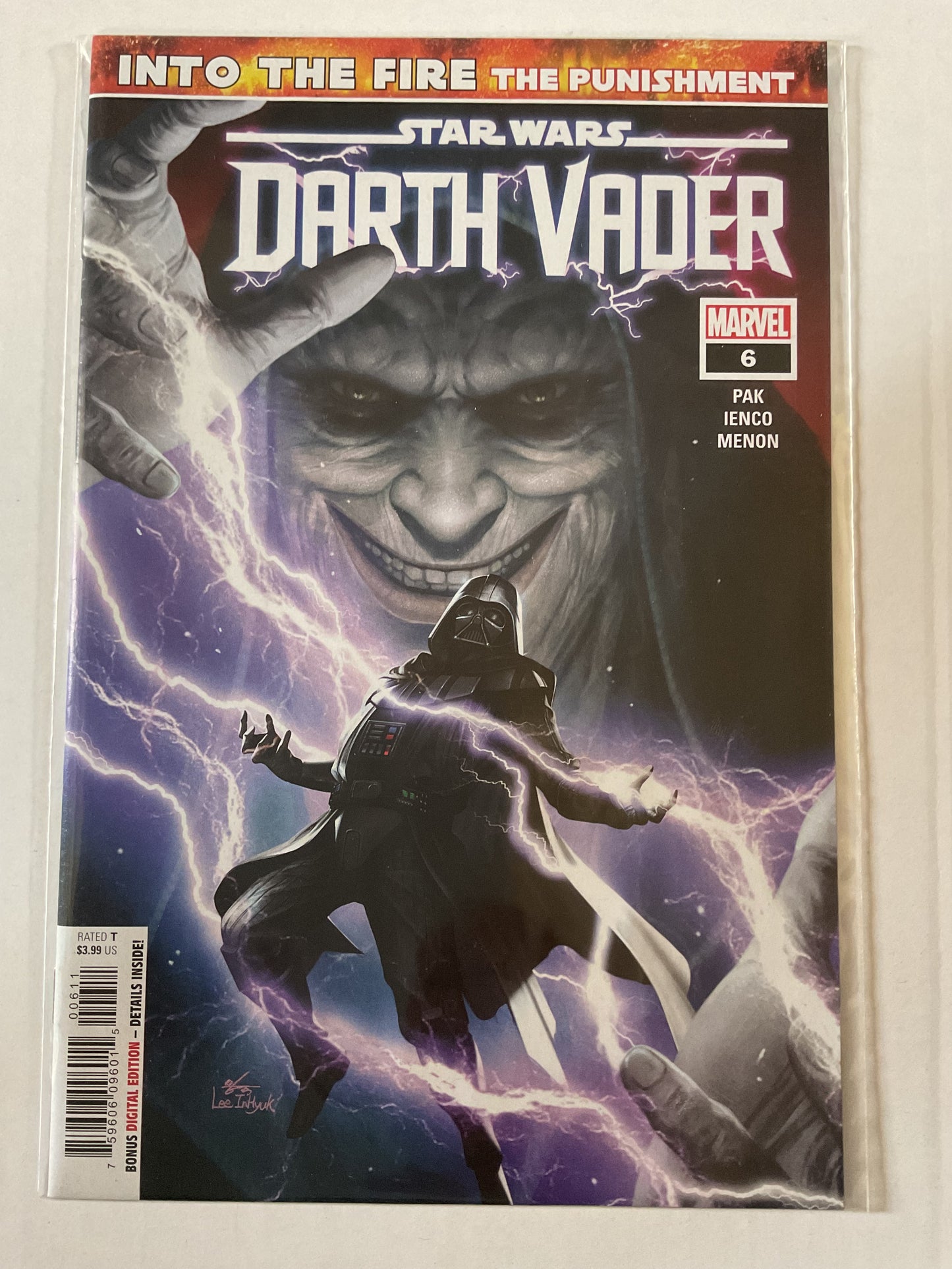 Star Wars Darth Vader #6 2020 Marvel Comics 1st Cameo Appearance of Ochi Of Bestoon