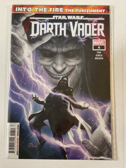 Star Wars Darth Vader #6 2020 Marvel Comics 1st Cameo Appearance of Ochi Of Bestoon