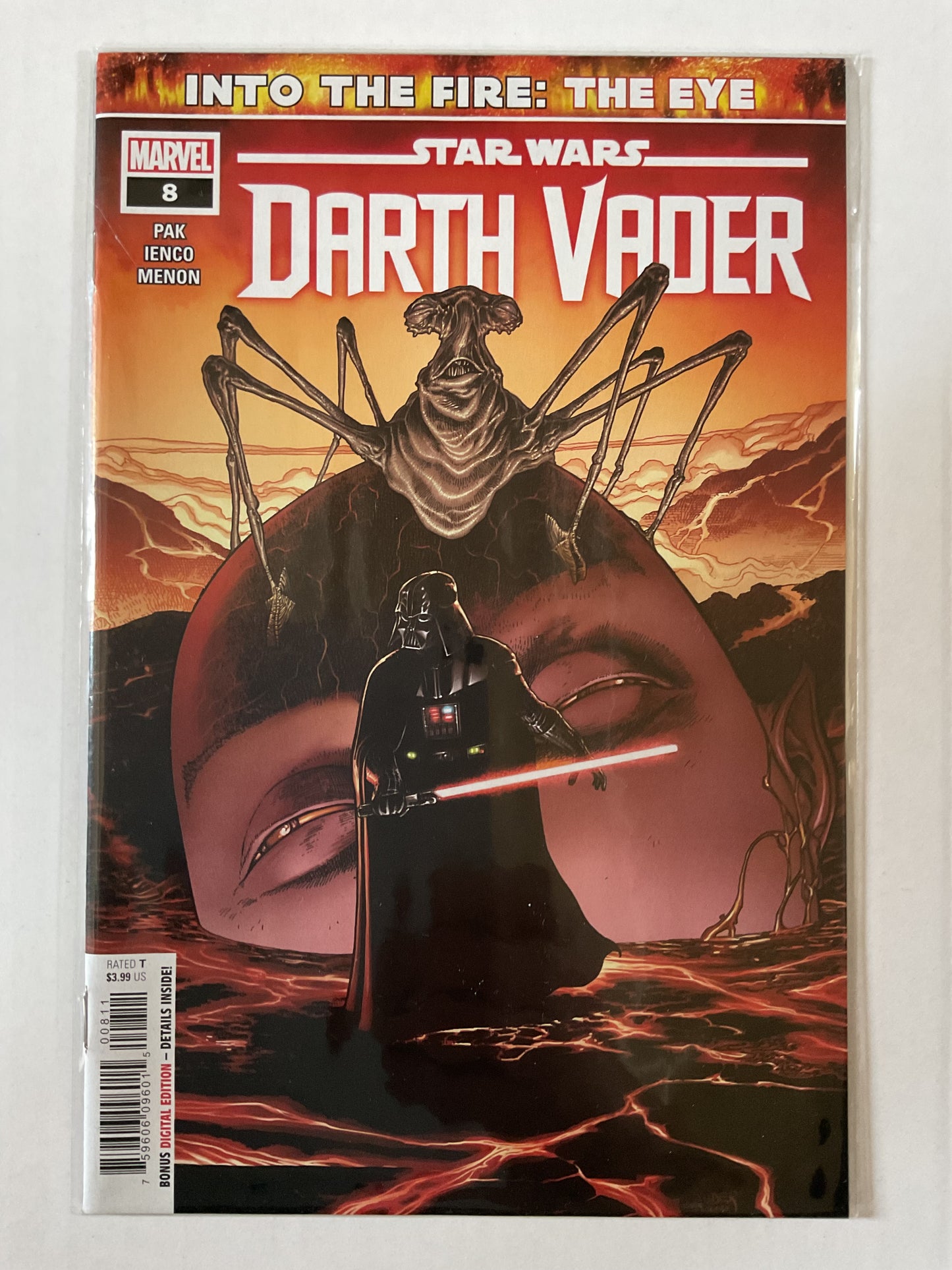 Star Wars Darth Vader #8 2020 Marvel Comics 1st Appearance Eye Of Webbish Bog