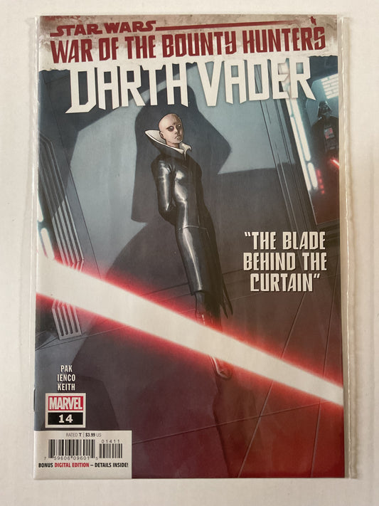 Star Wars Darth Vader #14 2021 Marvel Comics War Of The Bounty Hunters