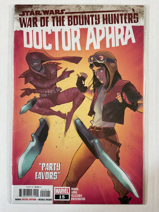 Star Wars Doctor Aphra #15 2021 Marvel Comics War Of The Bounty Hunters