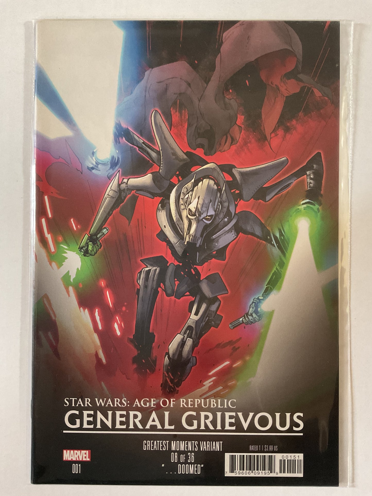 Star Wars Age Of Republic General Grievous #1 2019 Marvel Comics Greatest Moment Variant