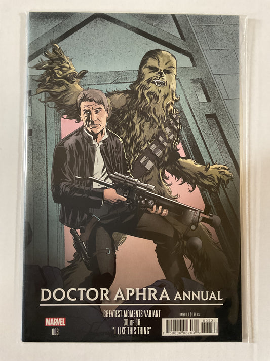 Star Wars Doctor Aphra Annual #3 2019 Marvel Comics Greatest Moment Variant