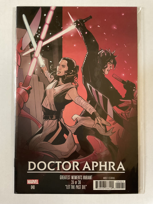 Star Wars Doctor Aphra #40 2019 Marvel Comics Greatest Moment Variant