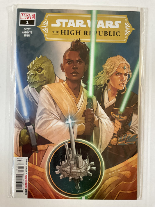 Star Wars High Republic #1 2021 Marvel Comics 1st Appearance of Many Jedi