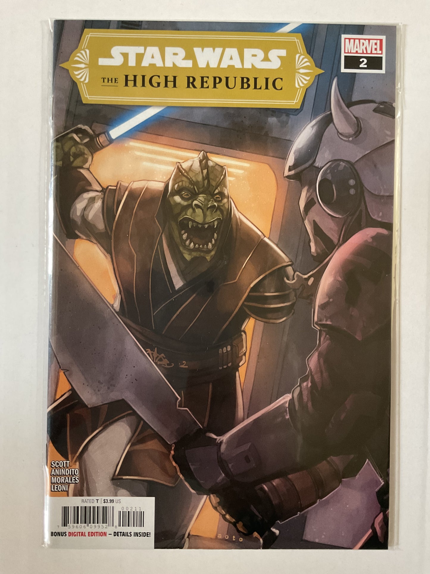 Star Wars High Republic #2 2021 Marvel Comics 1St Cameo Appearance Of Venestra Rwoh