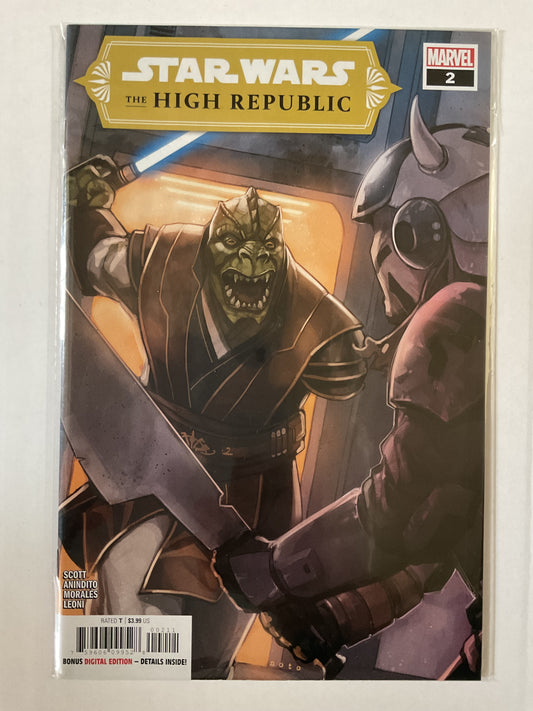 Star Wars High Republic #2 2021 Marvel Comics 1St Cameo Appearance Of Venestra Rwoh