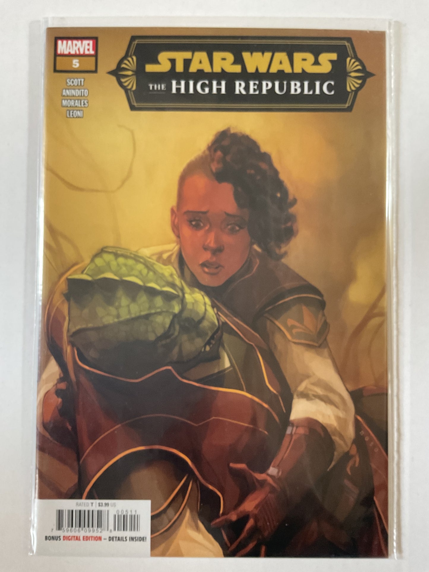 Star Wars High Republic #5 2021 Marvel Comics 1st Full Appearance Of Vernestra Rwoh
