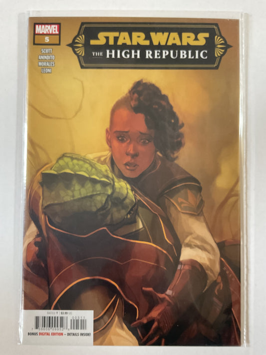 Star Wars High Republic #5 2021 Marvel Comics 1st Full Appearance Of Vernestra Rwoh