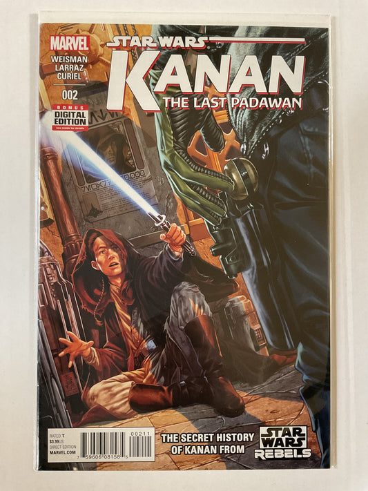 Star Wars Kanan The Last Padawan #2 2015 Marvel Comics