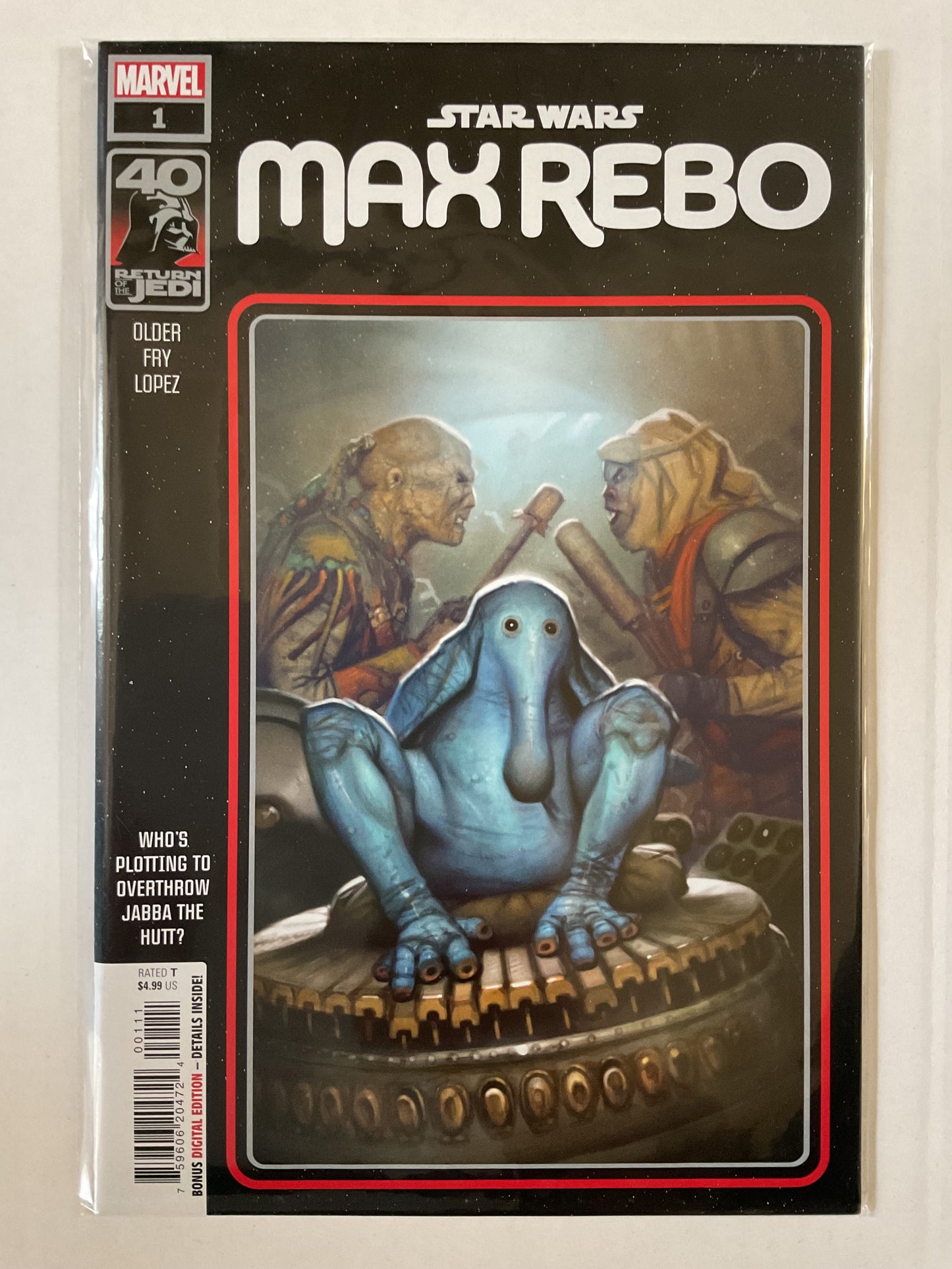Star Wars Return Of The Jedi Max Rebo #1 2023 Marvel Comics