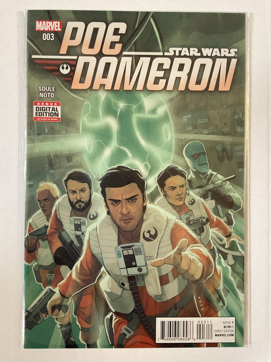 Star Wars Poe Dameron #3 2016 Marvel Comics