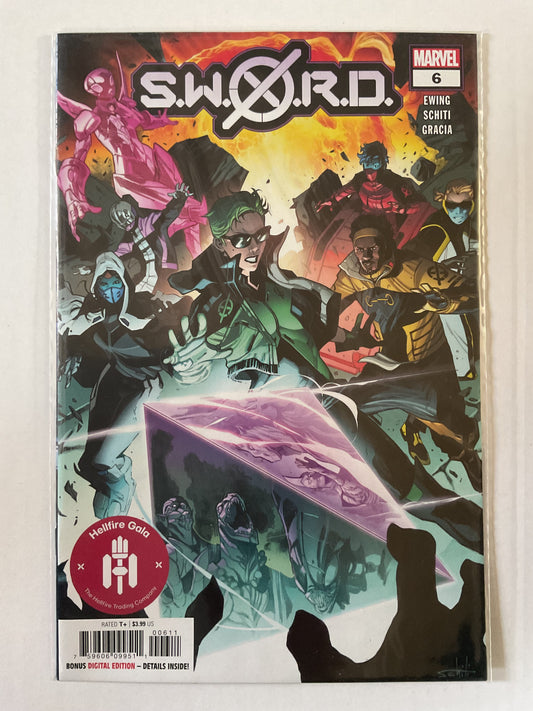 S.W.O.R.D. #6 2021 Marvel Comics Hellfire Gala