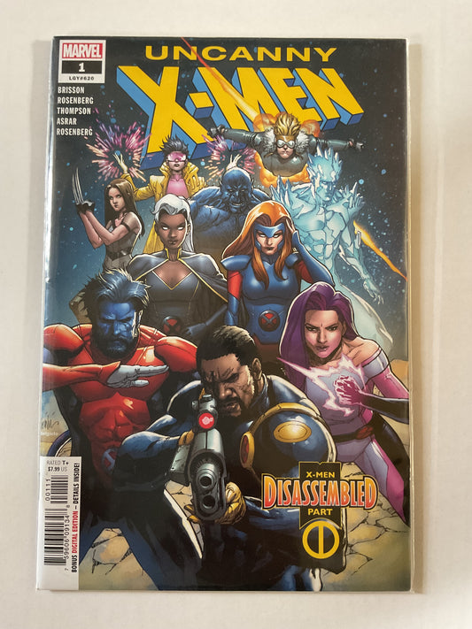 Uncanny X-Men #1 2019 Marvel Comics