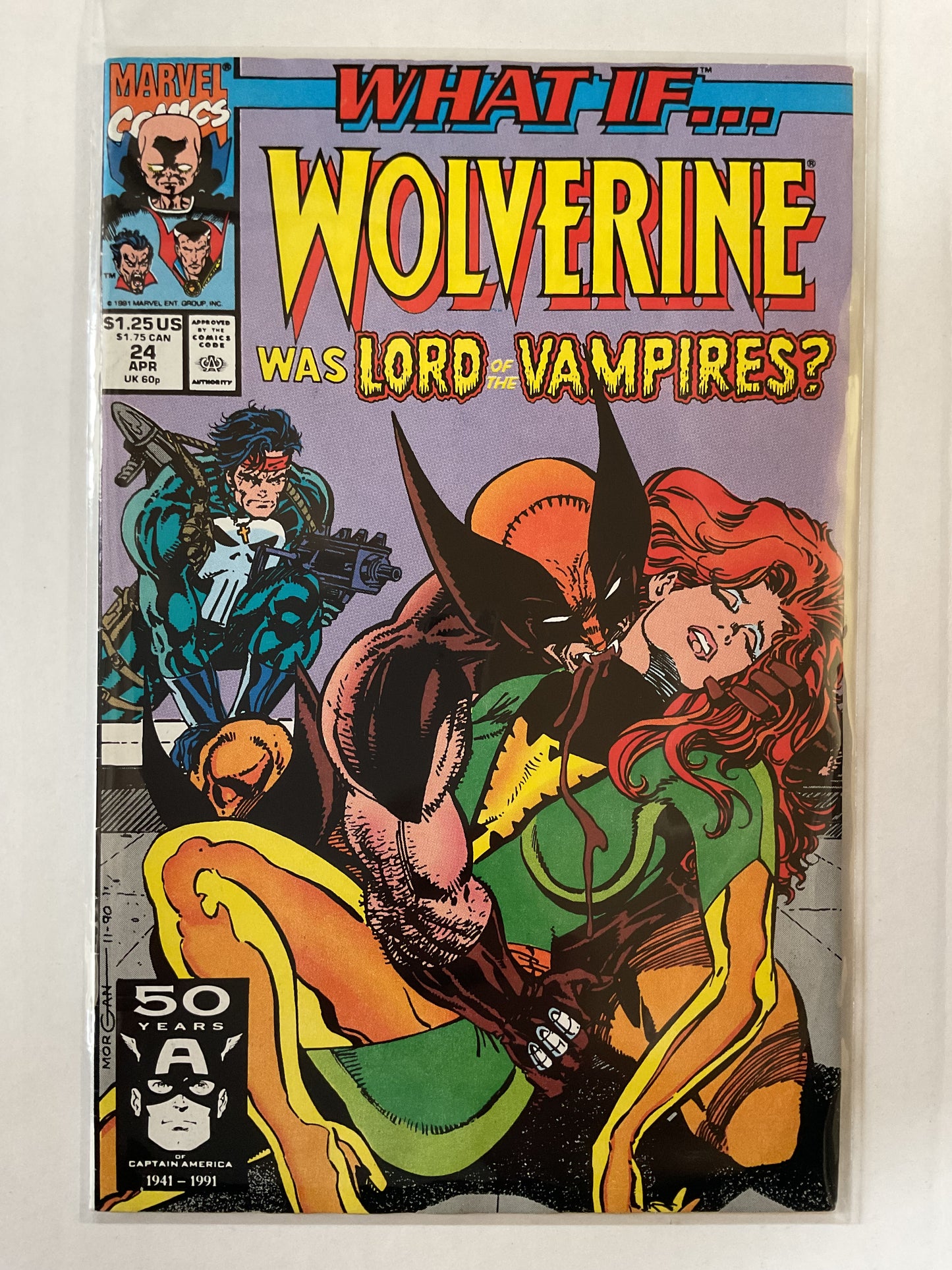 What If…? #24 1991 Marvel Comics Wolverine