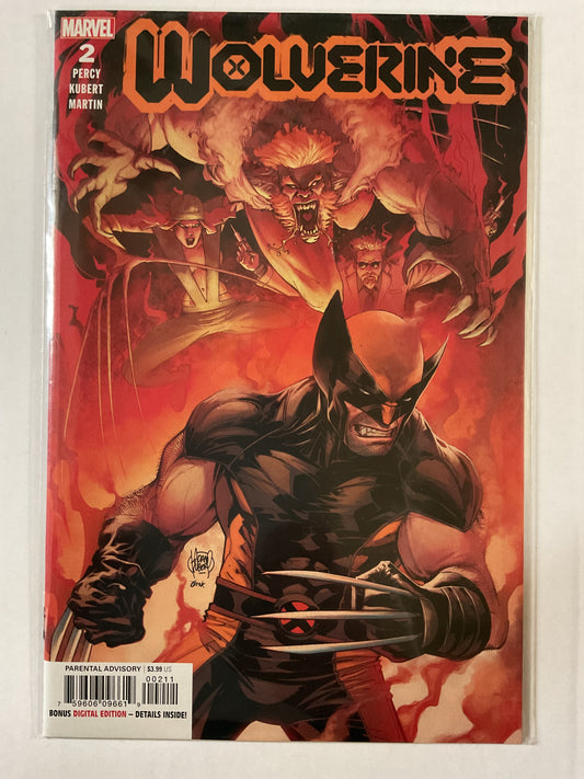 Wolverine #2 2020 Marvel Comics