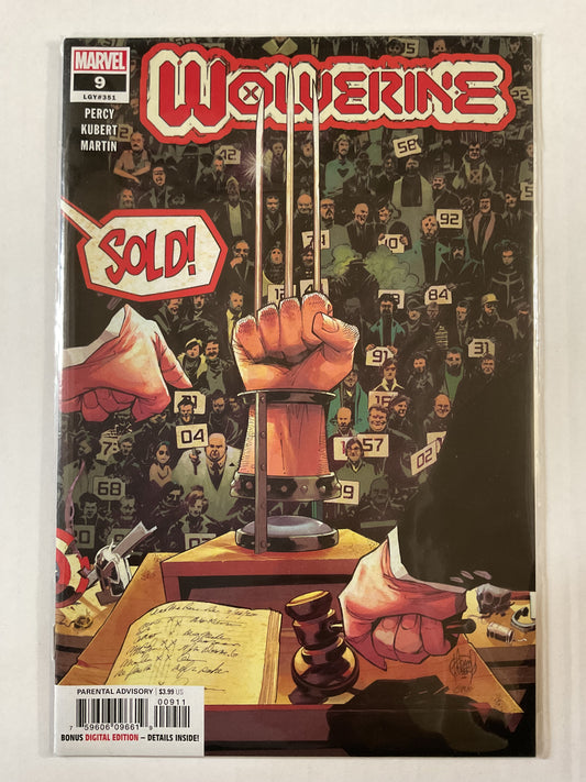 Wolverine #9 2021 Marvel Comics