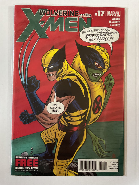 Wolverine And The X-Men #17 2012 Marvel Comics