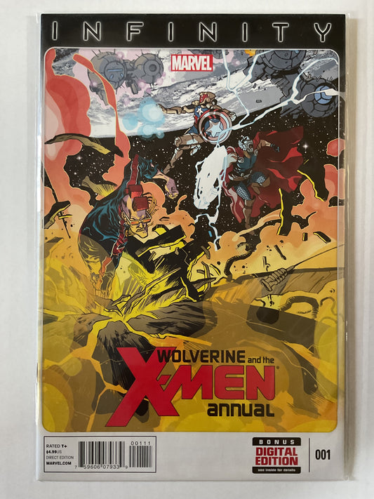 Wolverine And The X-Men Annual #1 2014 Marvel Comics Infinity