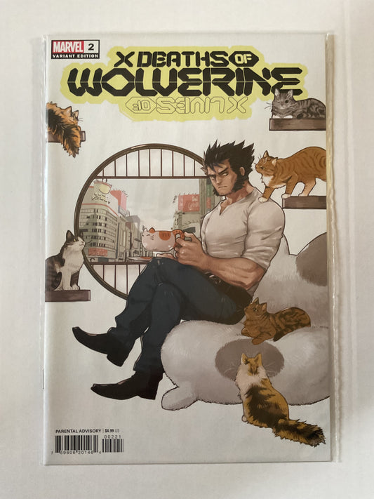 X-Deaths Of Wolverine #2 2022 Marvel Comics 1:25 Fuji Anime Variant