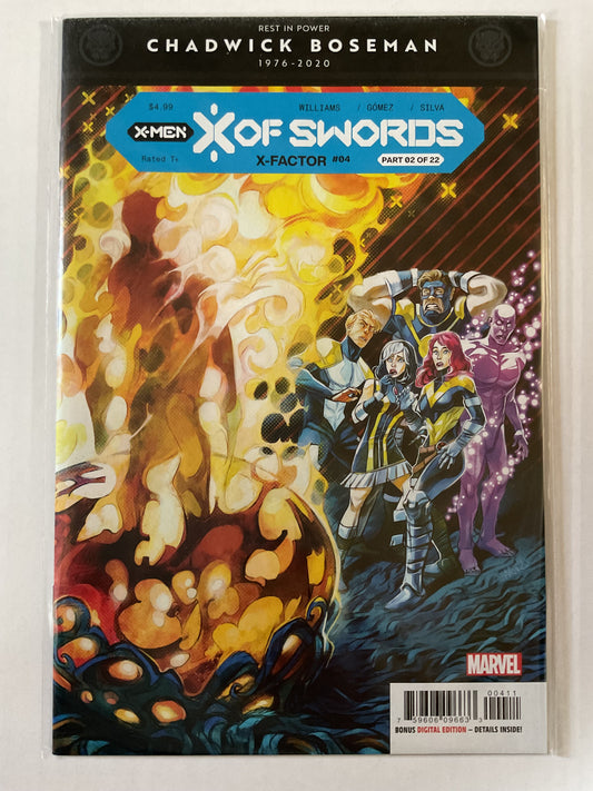 X-Factor #4 2020 Marvel Comics X Of Swords