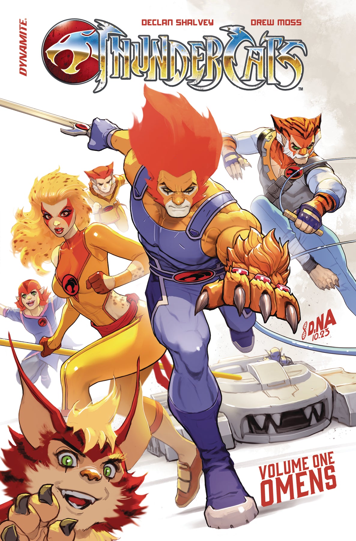 Thundercats TP Vol 01 Omens Dynamite Entertainment