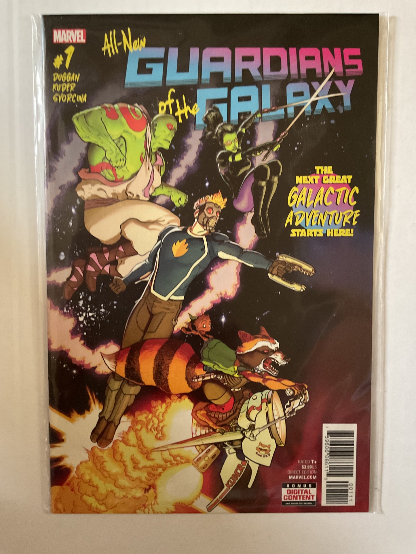 All-New Guardians Of The Galaxy #1 2017 Marvel Comics