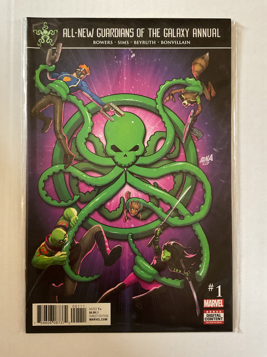 All-New Guardians Of The Galaxy Annual #1 2017 Marvel Comics