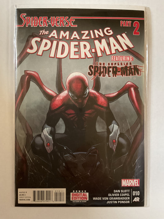 Amazing Spider-Man #10 2015 Marvel Comics 1st Appearance of Spider-Punk