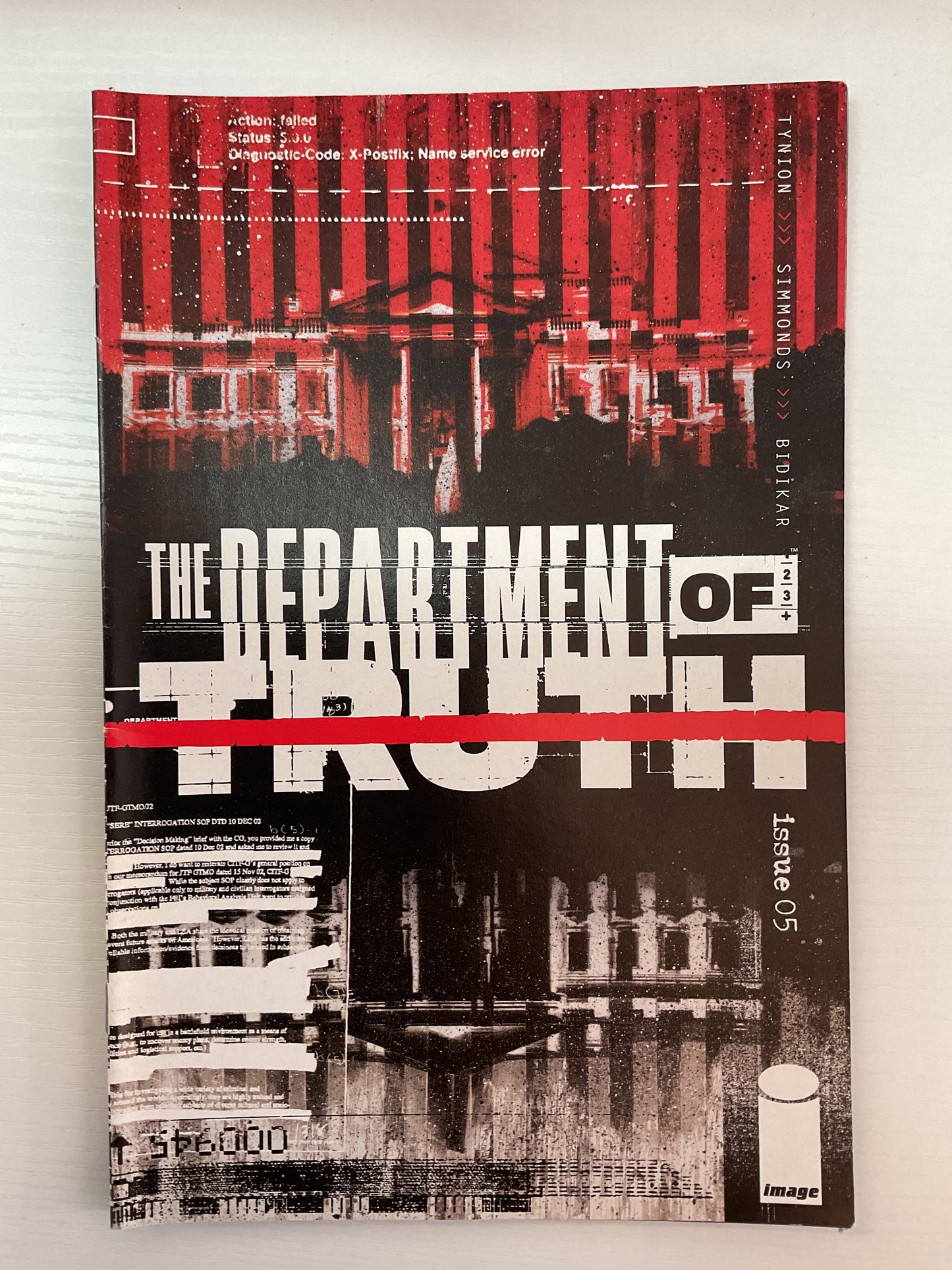 Department Of Truth #5 2021 Image Comics