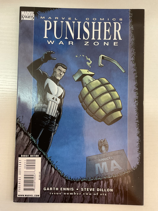 Punisher War Zone #2 2009 Marvel Comics